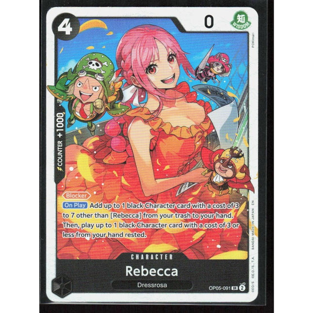 Rebecca Awakening of the New Era #OP05-091 Super Rare