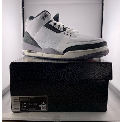 2024 Nike Air Jordan 3 Retro Cement Grey CT8532-106 Men's 10 NIB