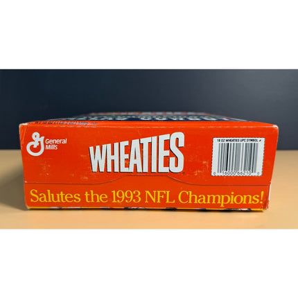 1994 Wheaties Dallas Cowboys Unopened Cereal Box NFL Collectible