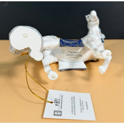 Hamilton Collection Enchanting Wonders Horse Butterfly Figurines 5" #0811 COA OB