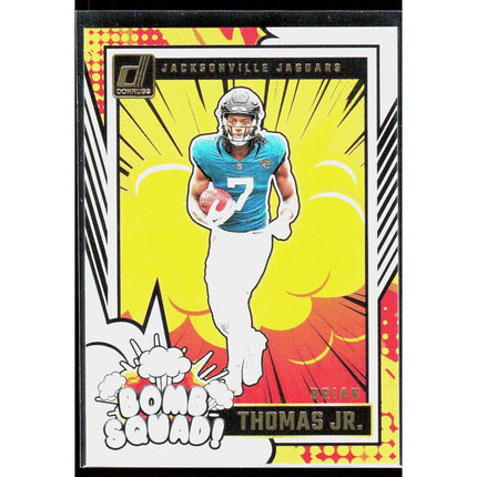 Brian Thomas Jr. 2024 Donruss Bomb Squad #6 Jacksonville Jaguars