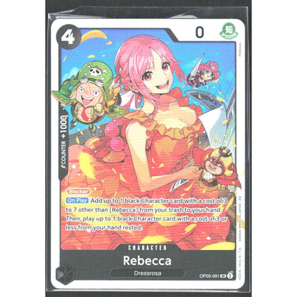 Rebecca Awakening of the New Era #OP05-091 Super Rare