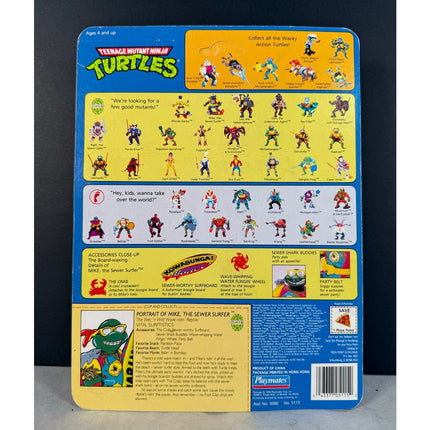 Playmates TMNT Mike the Sewer Surfer Action Figure Teenage Mutant Ninja Turtle