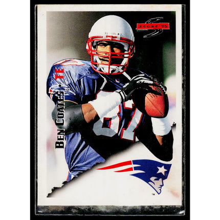 1995 Score Ben Coates #22 New England Patriots