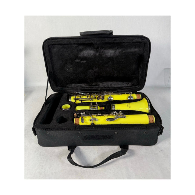 Hawk Student Yellow Clarinet with Carrying Bag