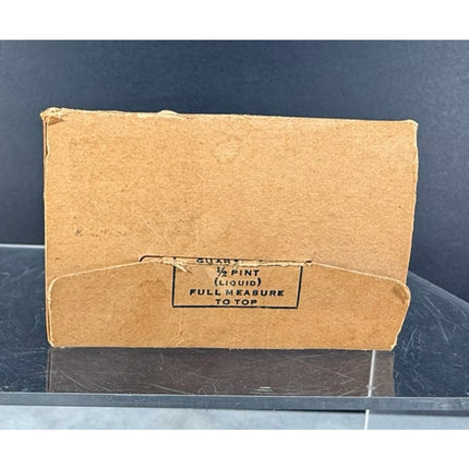 Vintage Chase’s Ice Cream Half-Pint Cardboard Container Antique Advertising