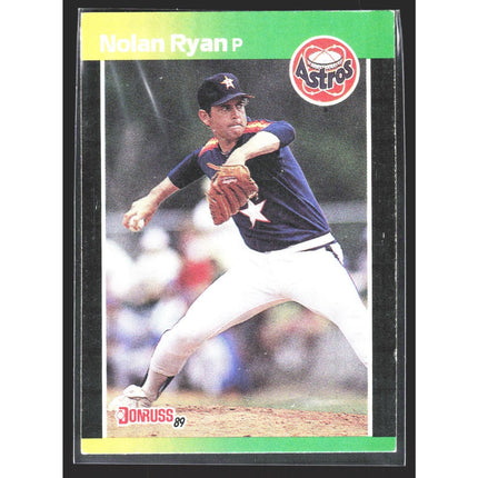 Nolan Ryan 1989 Donruss #154c Houston Astros