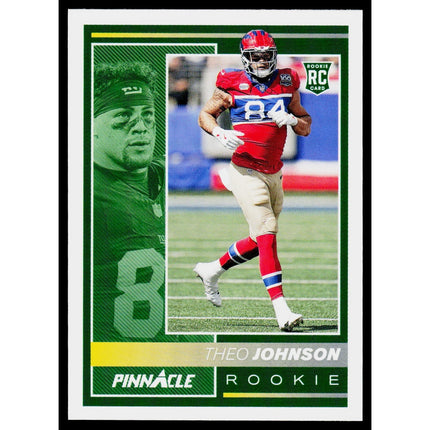 Theo Johnson 2024 Panini Encore #291 RC New York Giants
