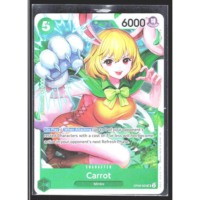 Carrot (023) Two Legends #OP08-023 Super Rare