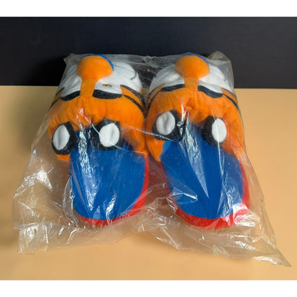 Vintage Kellogg's Tony the Tiger Plush Slippers Sealed in Bag