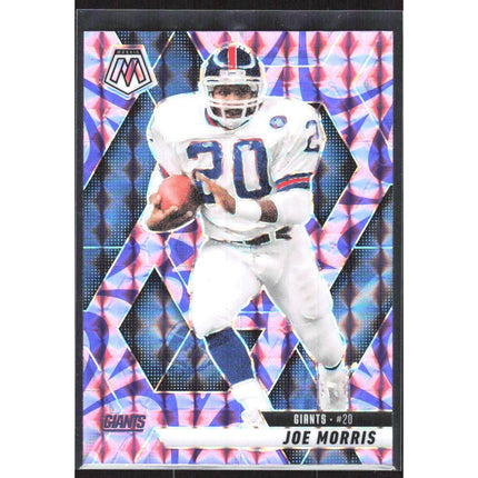 Joe Morris 2025 Panini Mosaic Mosaic Reactive Purple #52 New York Giants