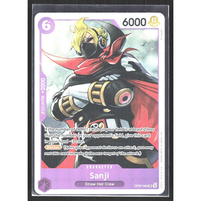 Sanji (Reprint) Premium Booster -The Best- Vol. 2 #OP07-064 Super Rare
