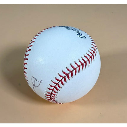 Don Mattingly Signed Rawlings Official Major League Baseball Blue Ink No COA