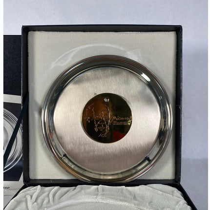 1973 Modern Masters Sterling Silver Picasso Plate “The Rites of Spring” 8”