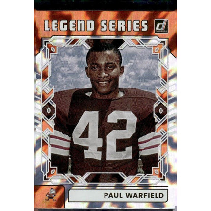 Paul Warfield 2025 Donruss The Legend Series #TLS-PWA Cleveland Browns