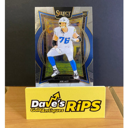 Joe Alt 2024 Panini Select #82 Rookie RC Card Los Angeles Chargers