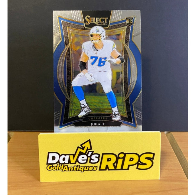 Joe Alt 2024 Panini Select #82 Rookie RC Card Los Angeles Chargers