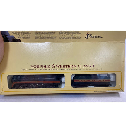 Bachmann N Scale Norfolk & Western Class J 608 Limited Collector's Edition