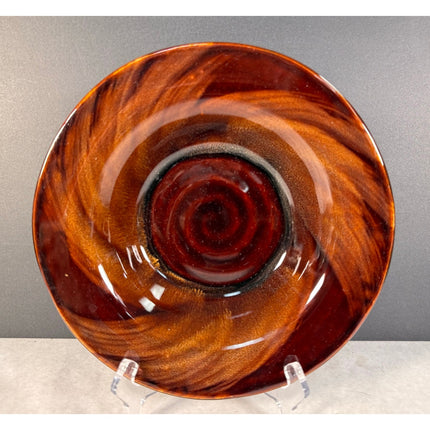 3 Sakura Port of Call Tortoise Shell 9.5" Brown Bowls