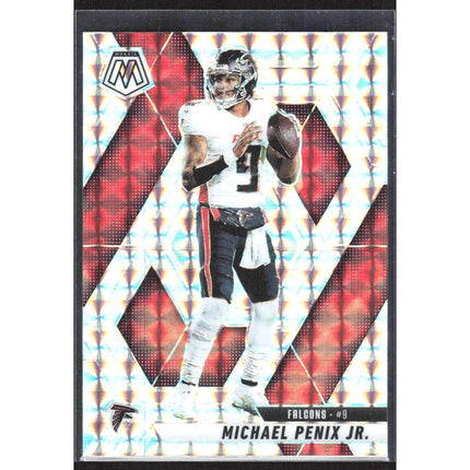 Michael Penix Jr. 2025 Panini Mosaic Silver #51 Atlanta Falcons