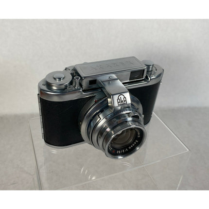 Akarex Rangefinder Camera – Schneider-Kreuznach Zenon 1:2/50 – Serviced