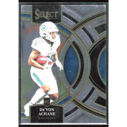 De'Von Achane 2023 Panini Select #176 RC Miami Dolphins
