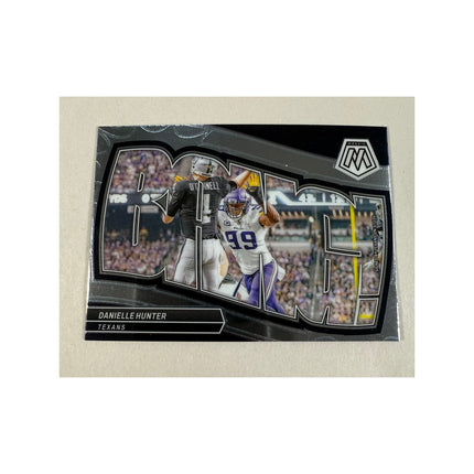 2024 Panini Mosaic Danielle Hunter Bang! #6 Insert – Houston Texans