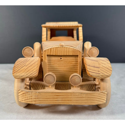 Handmade 1930s Packard Wooden Model 17” Working Details Custom Built