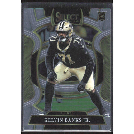 Kelvin Banks Jr. 2025 Panini Select #42 New Orleans Saints