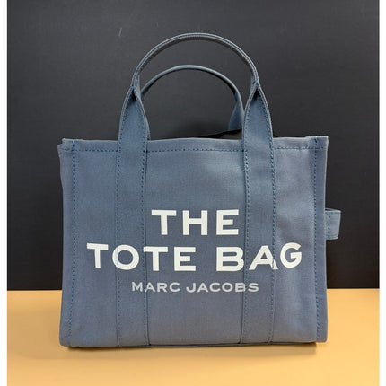 Marc Jacobs The Canvas Small Tote Bag Blue Shadow NWT MSRP $195
