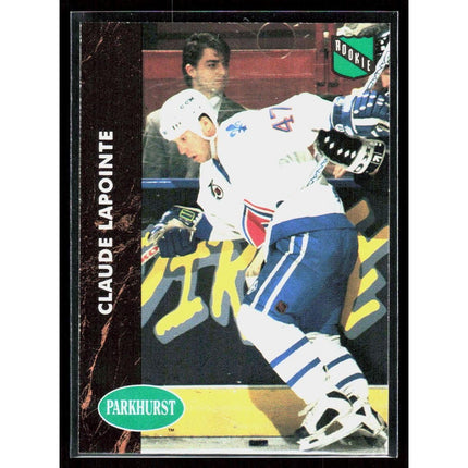 Claude Lapointe 1991-92 Parkhurst #370 RC Quebec Nordiques