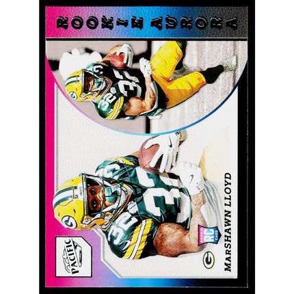 MarShawn Lloyd 2024 Panini Encore Rookie Aurora #15 Green Bay Packers