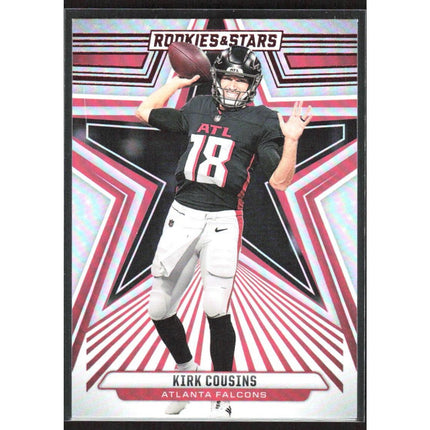 Kirk Cousins 2024 Panini Rookies & Stars Longevity #5 Atlanta Falcons
