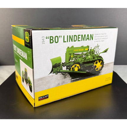 SpecCast John Deere “Bo” Lindeman Crawler Tractor 1:16 Diecast Model – NIB
