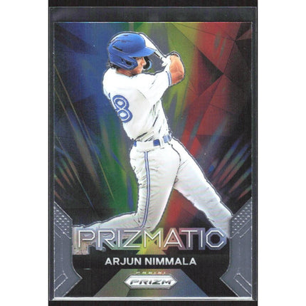 Arjun Nimmala 2024 Panini Prizm Prizmatic #23 Toronto Blue Jays