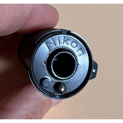 Vintage Nikon Camera Cartridge w/ Original Leather Japan Case