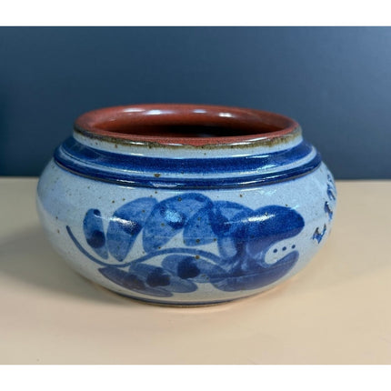Vintage Lititz Stoneware Pottery Salt Glaze Bowl Signed “Harvey 11-11”