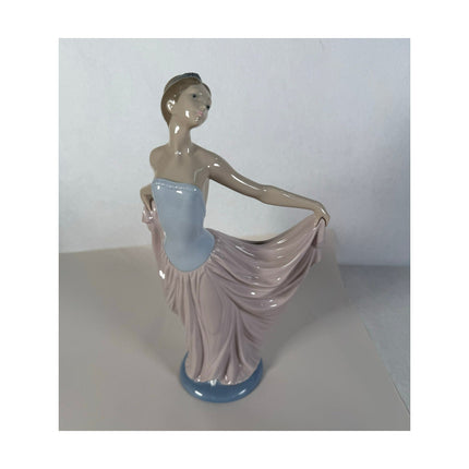 Lladro The Dancer Ballerina #5050 Porcelain Figurine Original Box Vintage