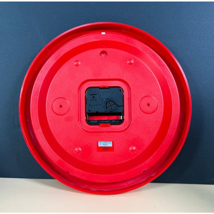 Lorus Quartz Disney Mickey Mouse Red Wall Clock Working
