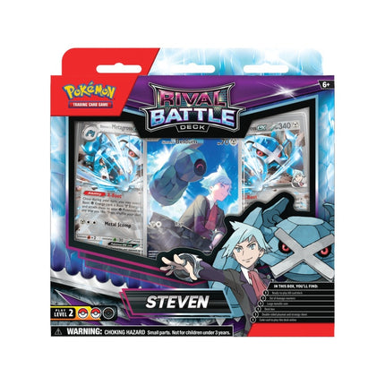 Pokémon TCG Rival Battle Deck Steven Metagross V 60-Card Deck NIB Factory Sealed