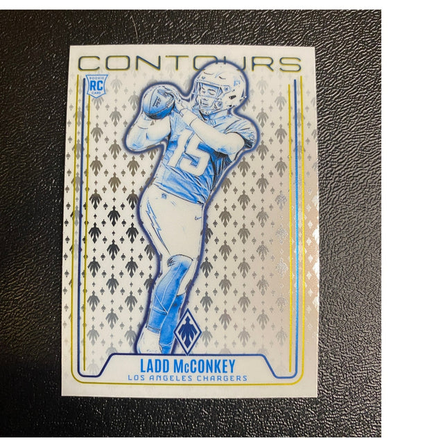 Ladd McConkey 2024 Phoenix CON-LMY Los Angeles Chargers Contours