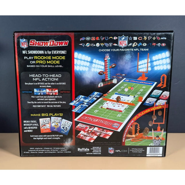 NFL Showdown Board Game Buffalo Games Complete Unused Football Game