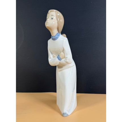 Hummelwerk Rex Valencia Girl Figurine Vintage Ceramic Lady Statue Collectible