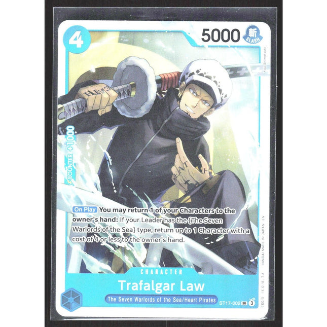 Trafalgar Law Premium Booster -The Best- Vol. 2 #ST17-002 Super Rare