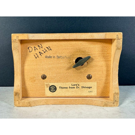 Cuendet Music Box “Zhivago” Working Collectible Vintage Swiss Music Box