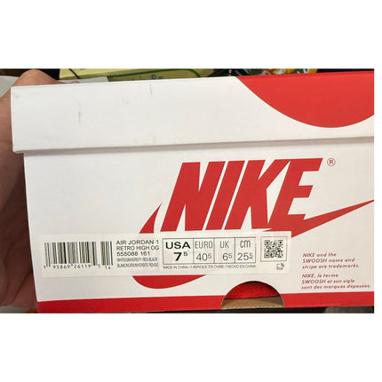 Nike Air Jordan 1 Retro High OG “Heritage” 555088-161 Men’s 7 UIB w/ Box
