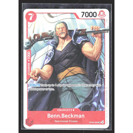 Benn.Beckman Emperors in the New World #OP09-009 Super Rare
