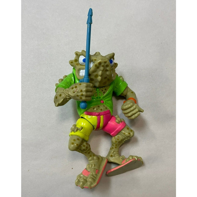 1990 TMNT Napoleon Bonafrog Teenage Mutant Ninja Turtles Vintage Action Figure