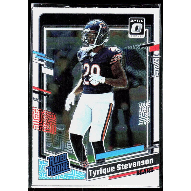 Tyrique Stevenson 2023 Donruss Optic #219 RC Chicago Bears