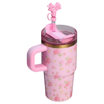 Stanley 1913 x LoveShackFancy Quencher Tumbler w/ Handle 20 oz Ibiza Sunset